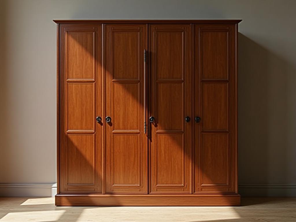 Elegant bespoke wooden cabinet